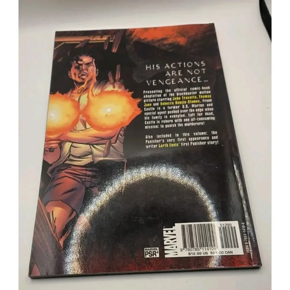 THE PUNISHER OFFICIAL MOVIE ADAPTATION 2004 ~ Marvel TPB New